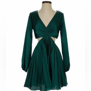 Abercrombie & Fitch Teal Long Sleeve Dress